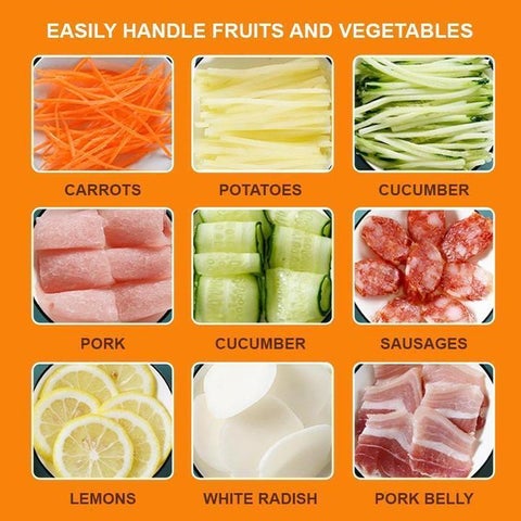 Mandoline Vegetable Cutter قطّاعة الخضار اليدوية