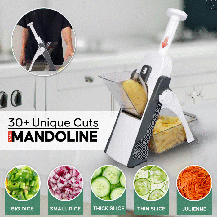Mandoline Vegetable Cutter  قطّاعة الخضار اليدوية